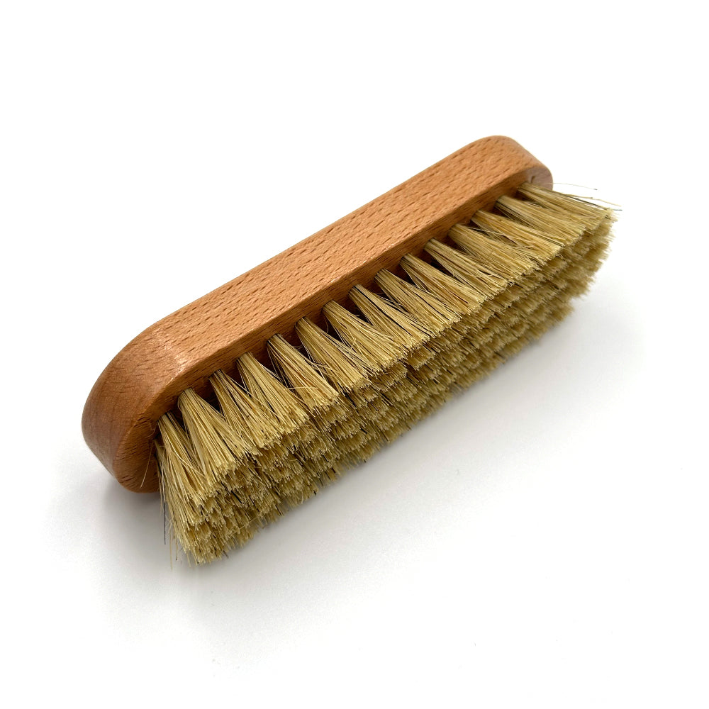 Cepillo para zapatos - madera natural con cerdas naturales