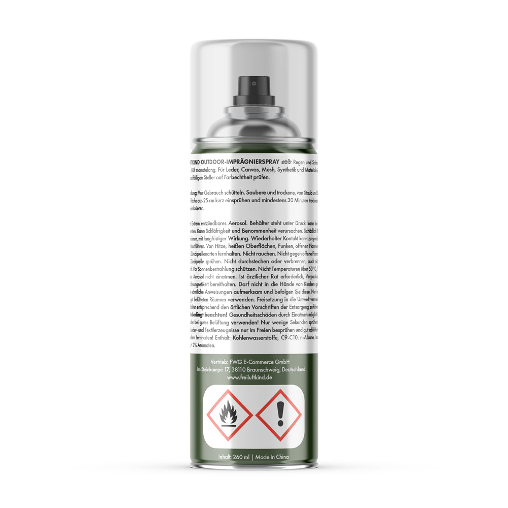 Imprägnierspray - Schutz gegen Schmutz & Regen