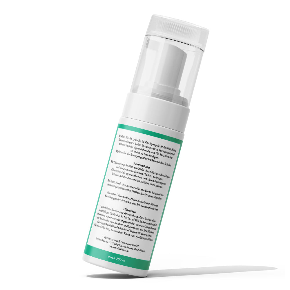 Limpiador en espuma - limpieza eficaz para calzado