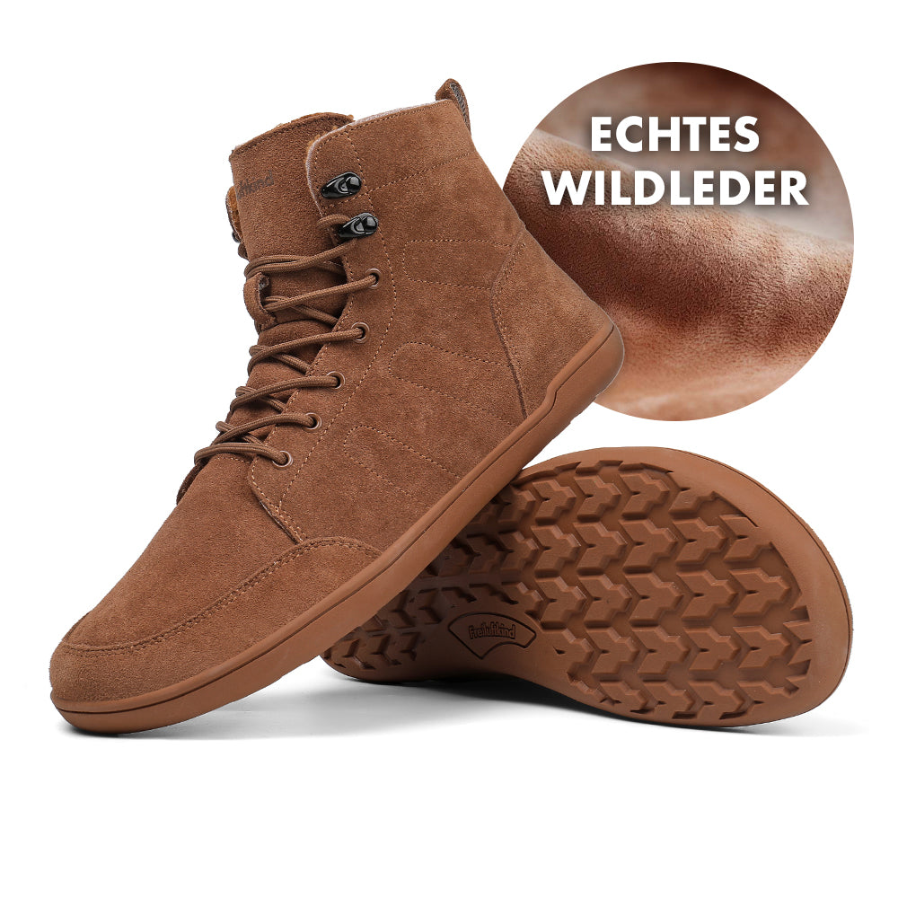 Inka - Barfußschuhe aus echtem Wildleder [Limitiert]